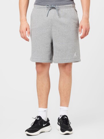 Jordan Regular Pants 'Essential' in Grey: front