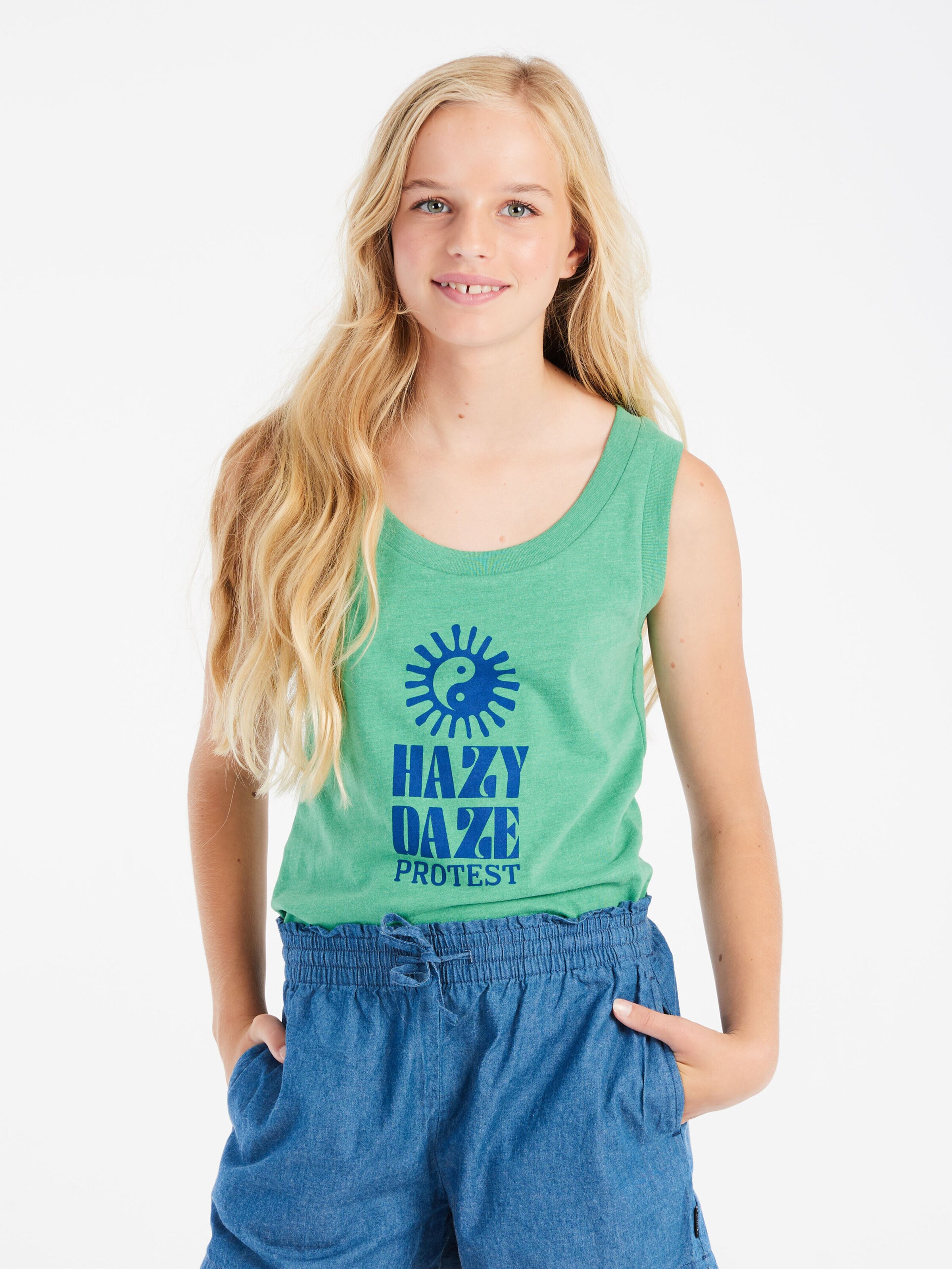 PROTEST Shirt 'PRTAdori JR' in Green