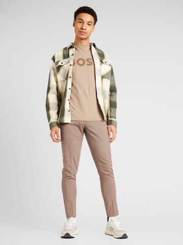 R.D.D. ROYAL DENIM DIVISION - Ajuste regular Camisa 'BRADY' en beige