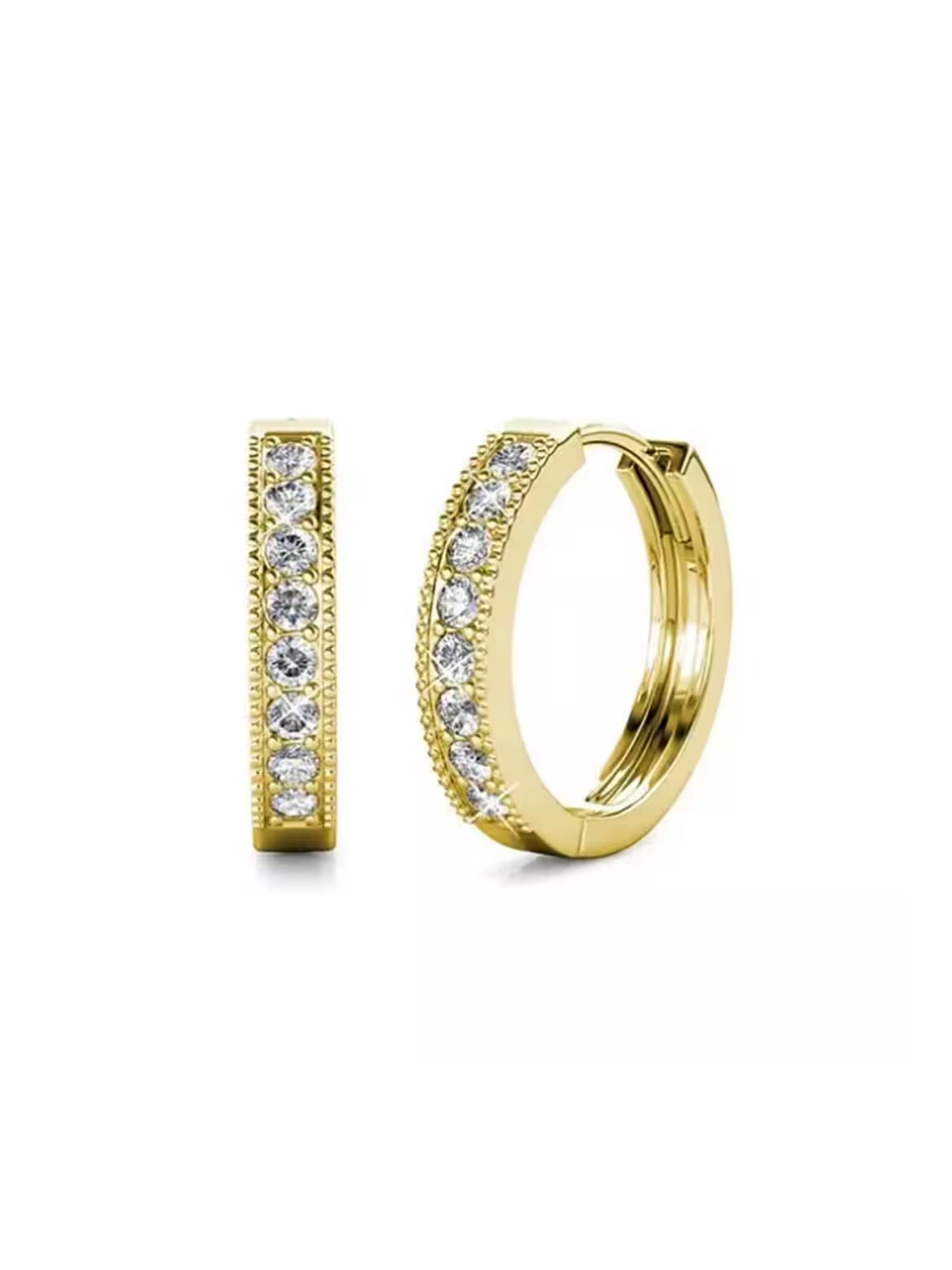 ROUGEMONT Jewellery Earrings 'Mini' in Gold: front