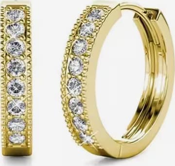 ROUGEMONT Jewellery Earrings 'Mini' in Gold: front