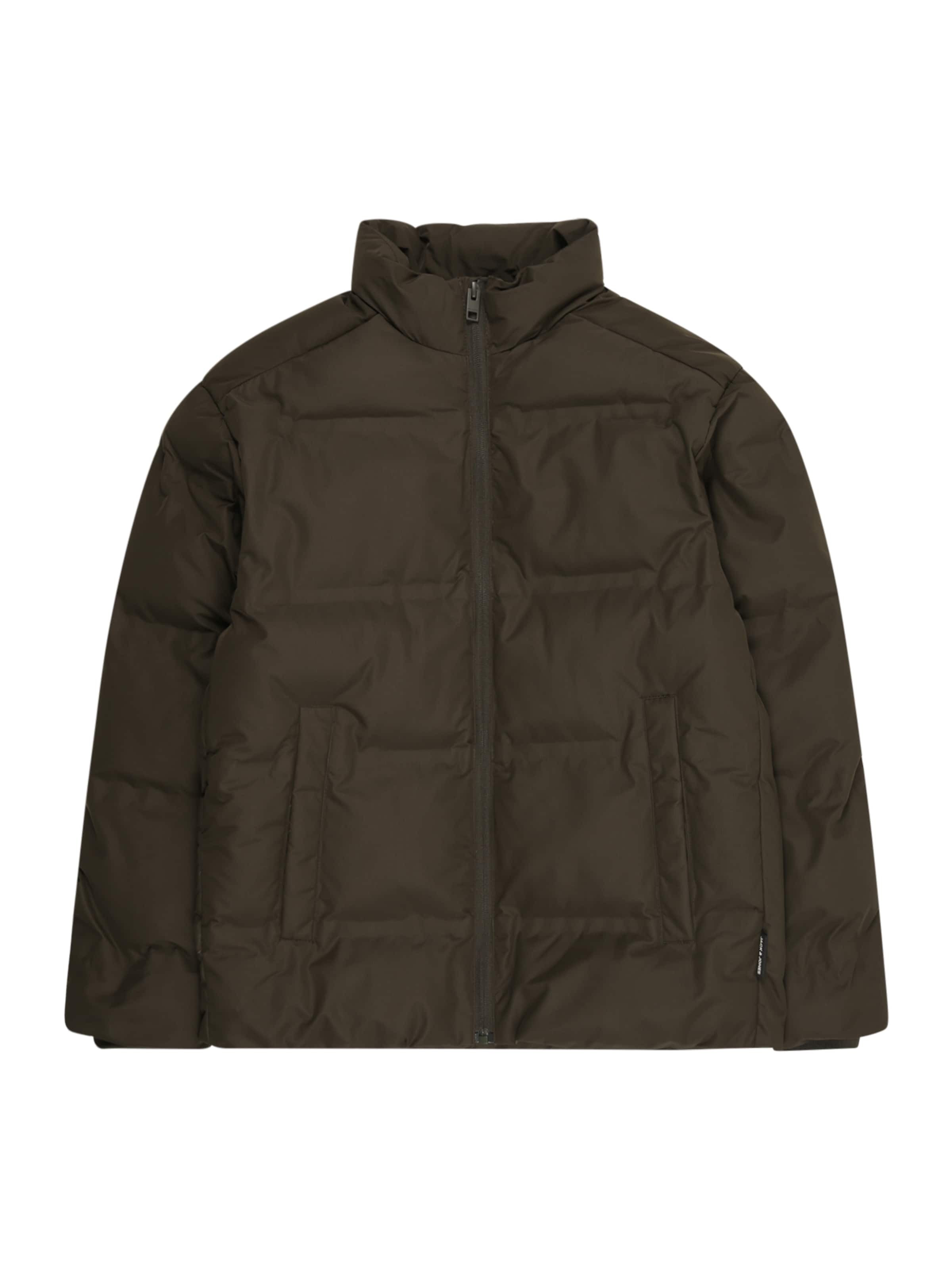 Jack & Jones Junior Übergangsjacke 'ESOHO' in Grün: Vorderseite