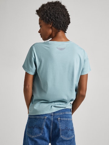 Pepe Jeans T-Shirt 'Hailey' in Blau