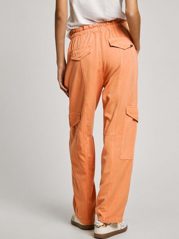 Loosefit Jeans cargo 'Hadda' di Pepe Jeans in arancione