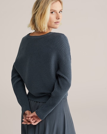 WE Fashion Pulover | modra barva