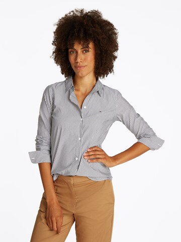 Chemisier 'ESS' TOMMY HILFIGER en bleu : devant