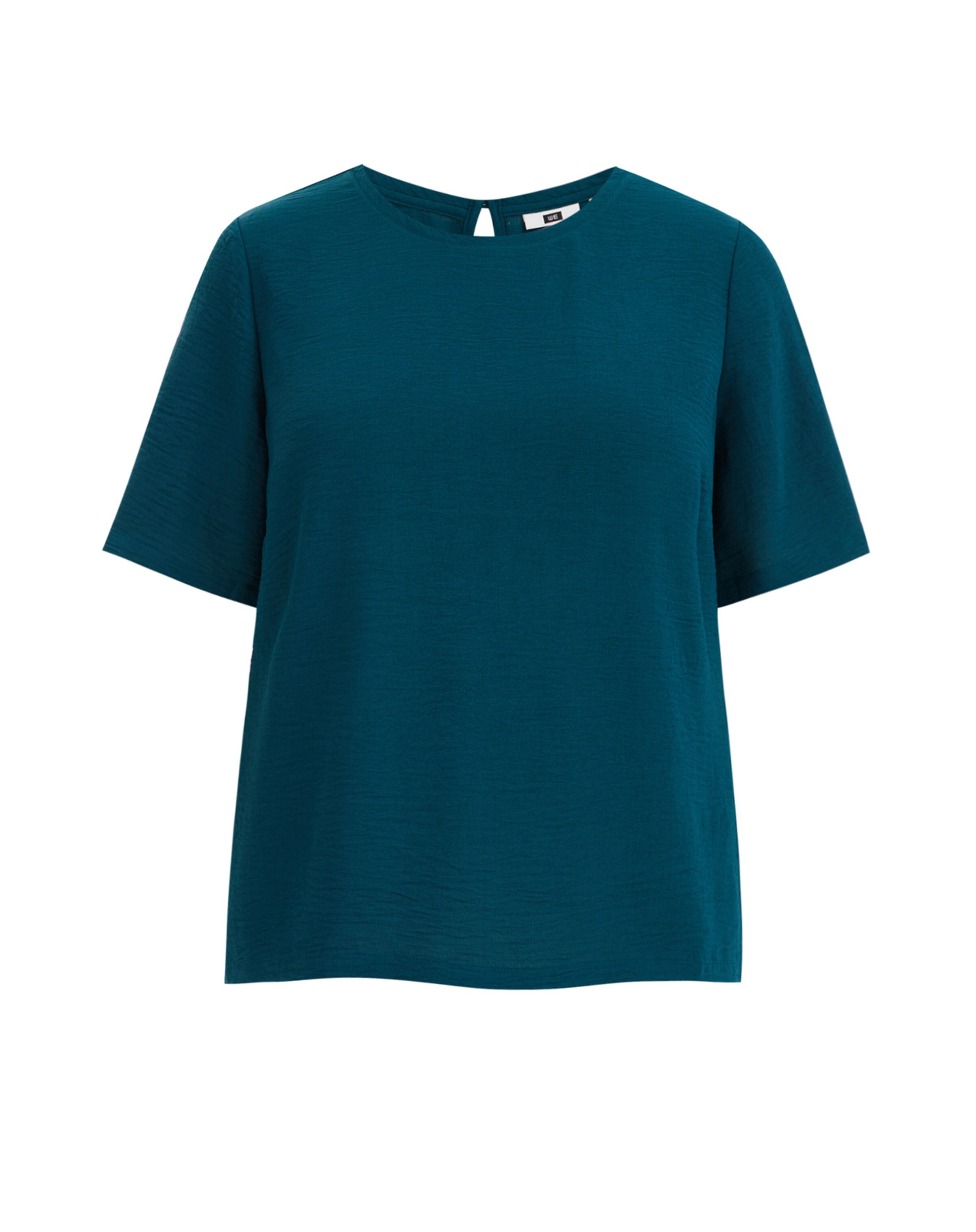 WE Fashion - Camiseta en azul: frente