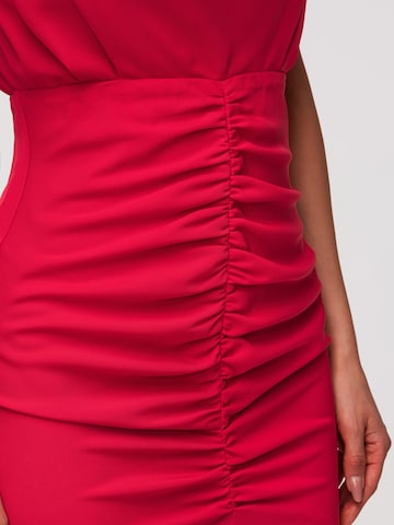 Ombre Avondjurk in Rood