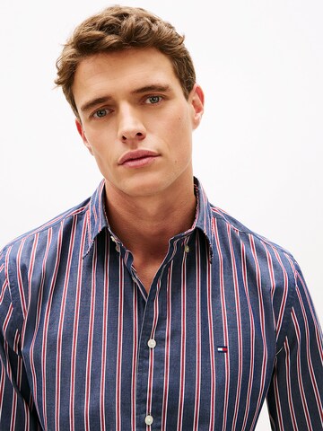TOMMY HILFIGER Regular fit Overhemd 'Flex' in Blauw