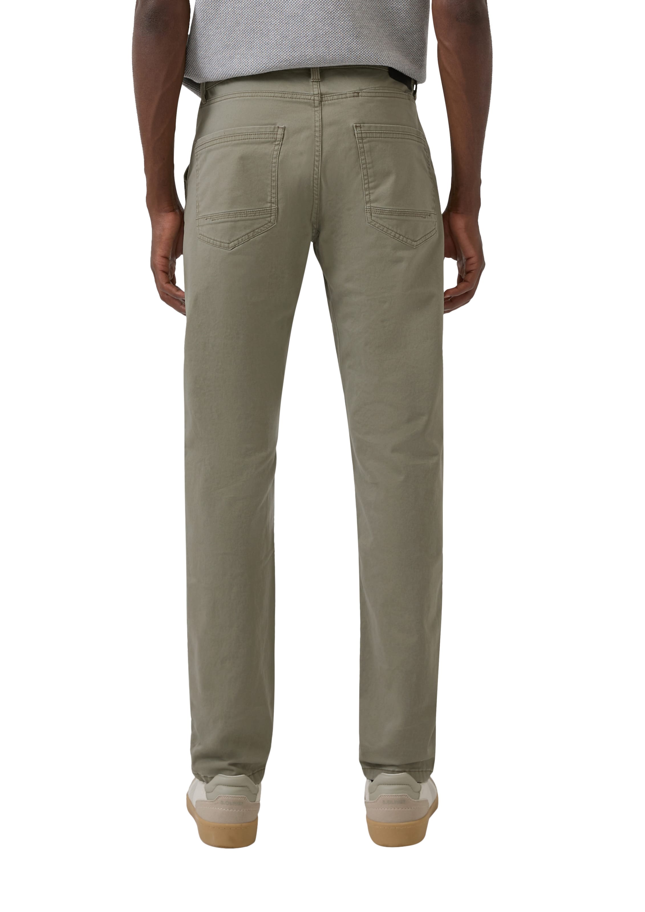 s.Oliver Szabványos Nadrág 'Denver' - zöld