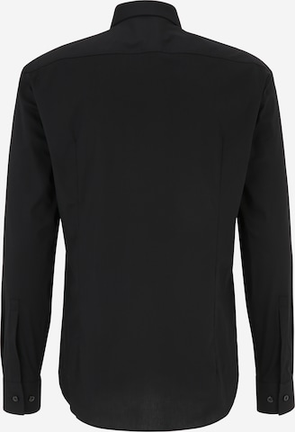 HUGO Regular Fit Skjorte 'Ermo' i sort