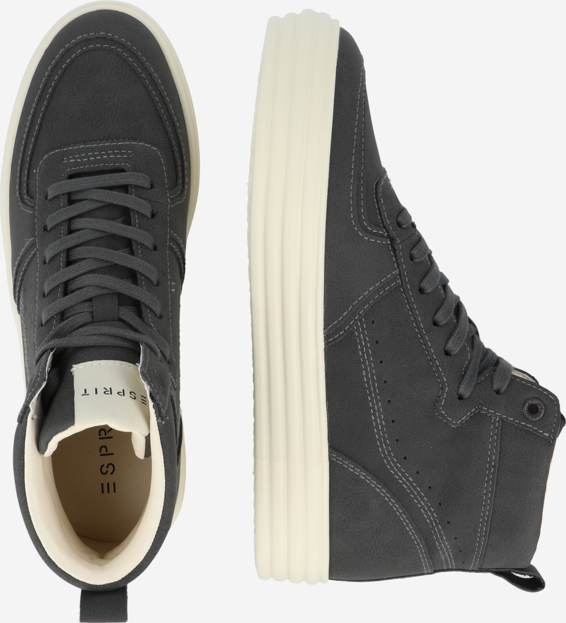 ESPRIT Sneakers hoog in Zwart ABOUT YOU