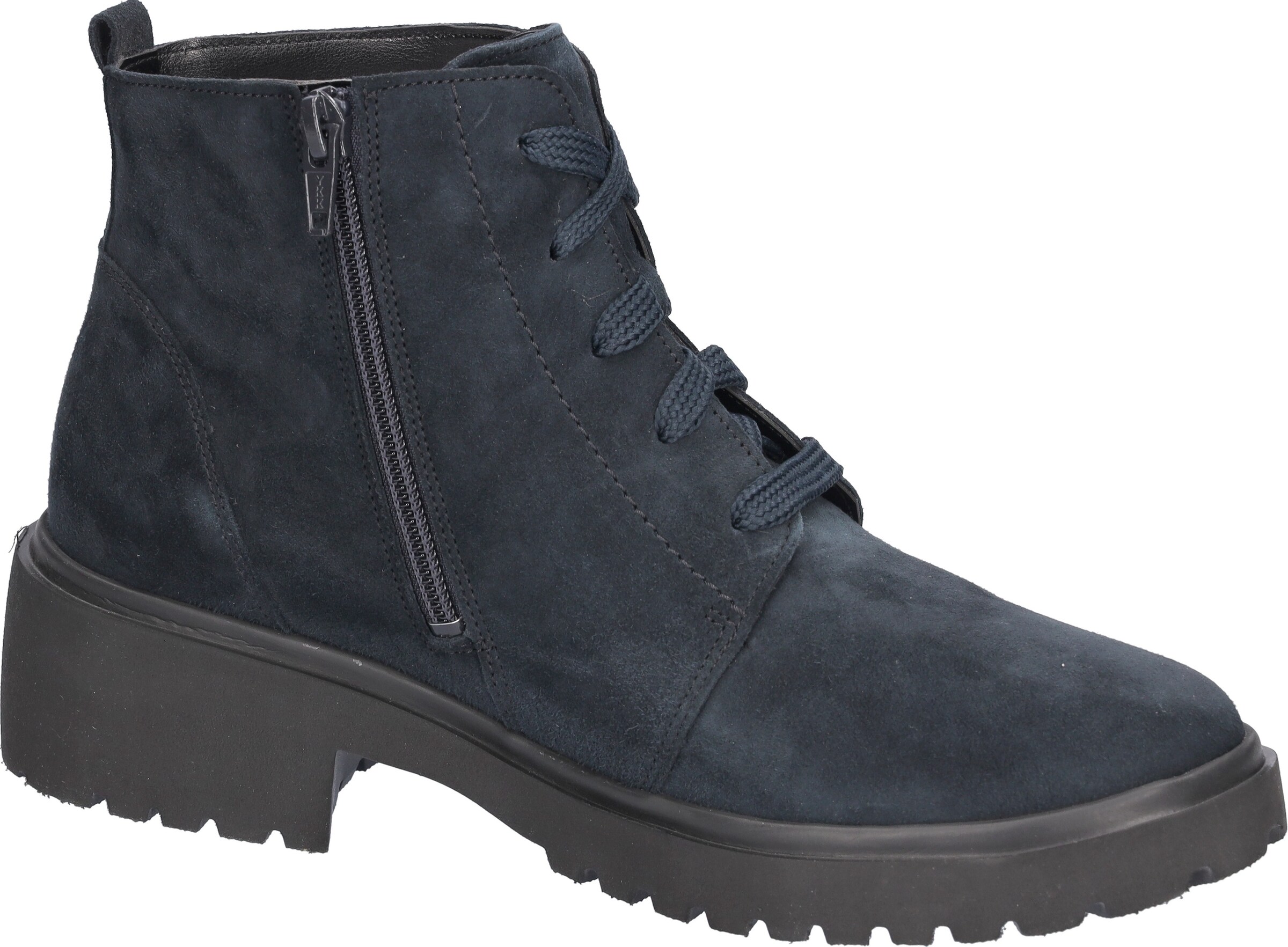 WALDLÄUFER Schnürstiefelette in Blau