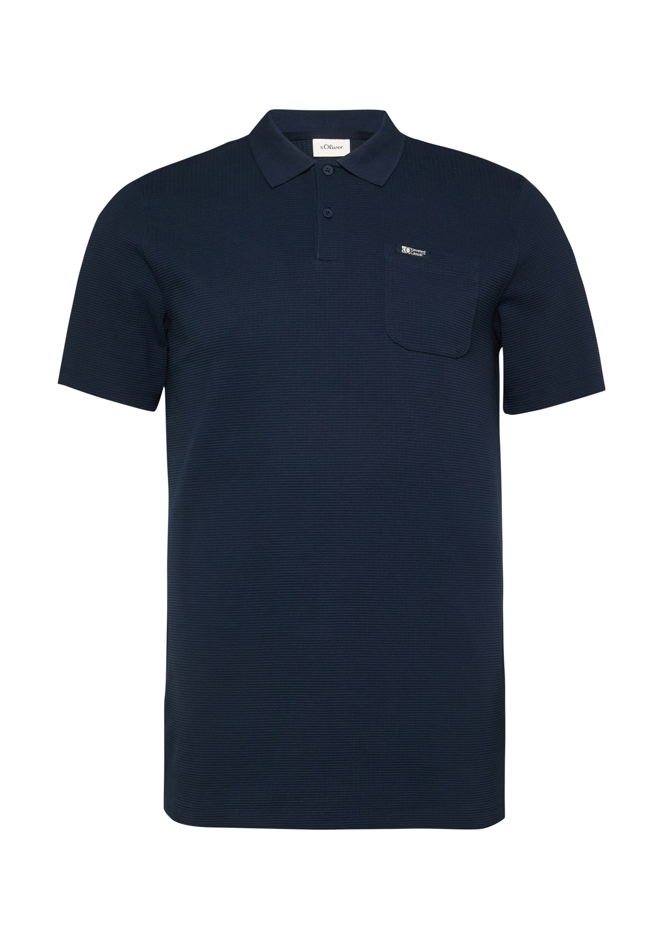 s.Oliver Polo-Shirt in navy, Produktansicht