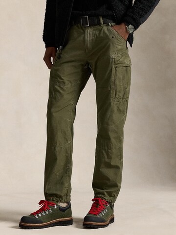 Regular Pantalon cargo Polo Ralph Lauren en vert : devant