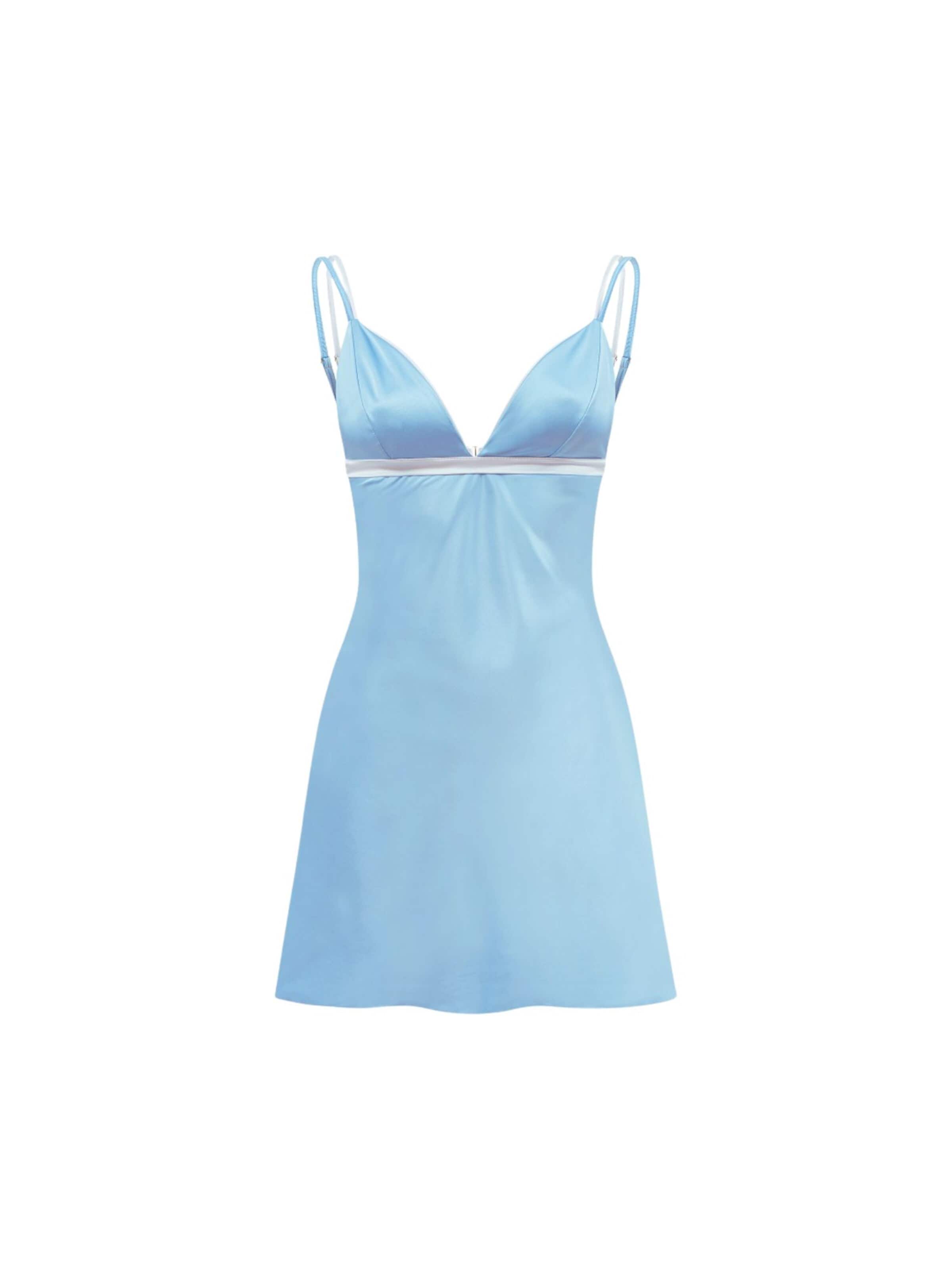 EKCENTRIK Summer dress 'Baby Blue' in Blue