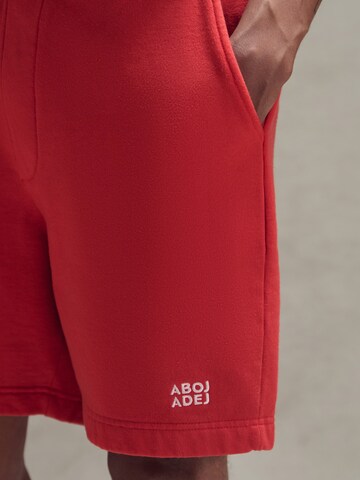 ABOJ ADEJ Regular Trousers 'Arreza' in Red