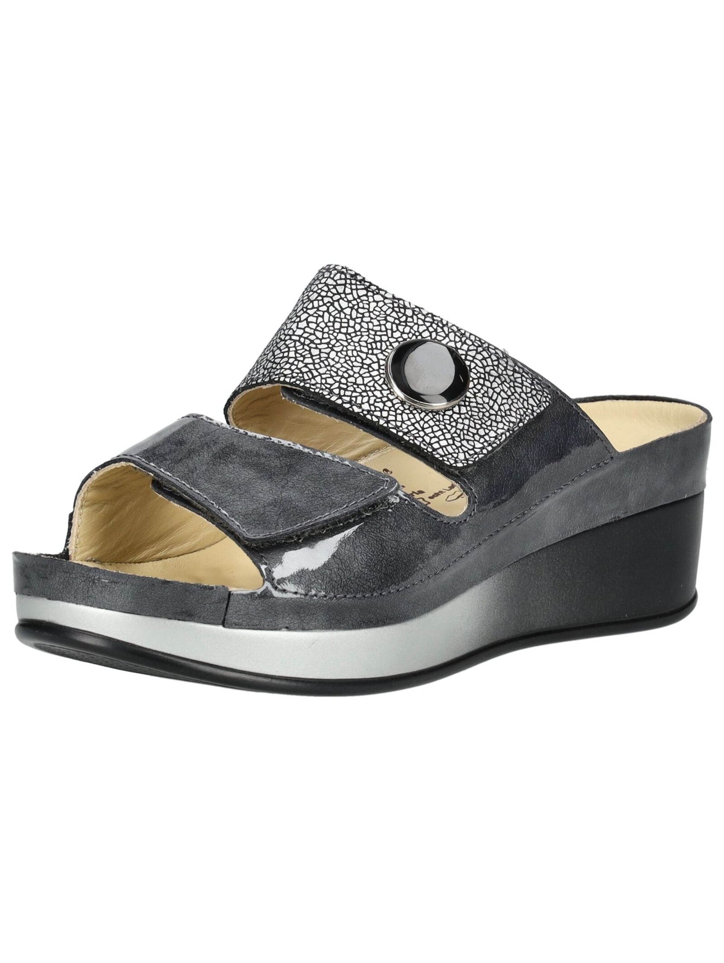 vital Mules in Grey: front