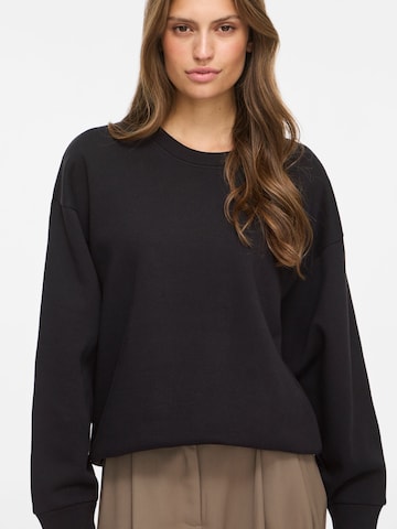VILA Sweatshirt 'VIVera' in Zwart