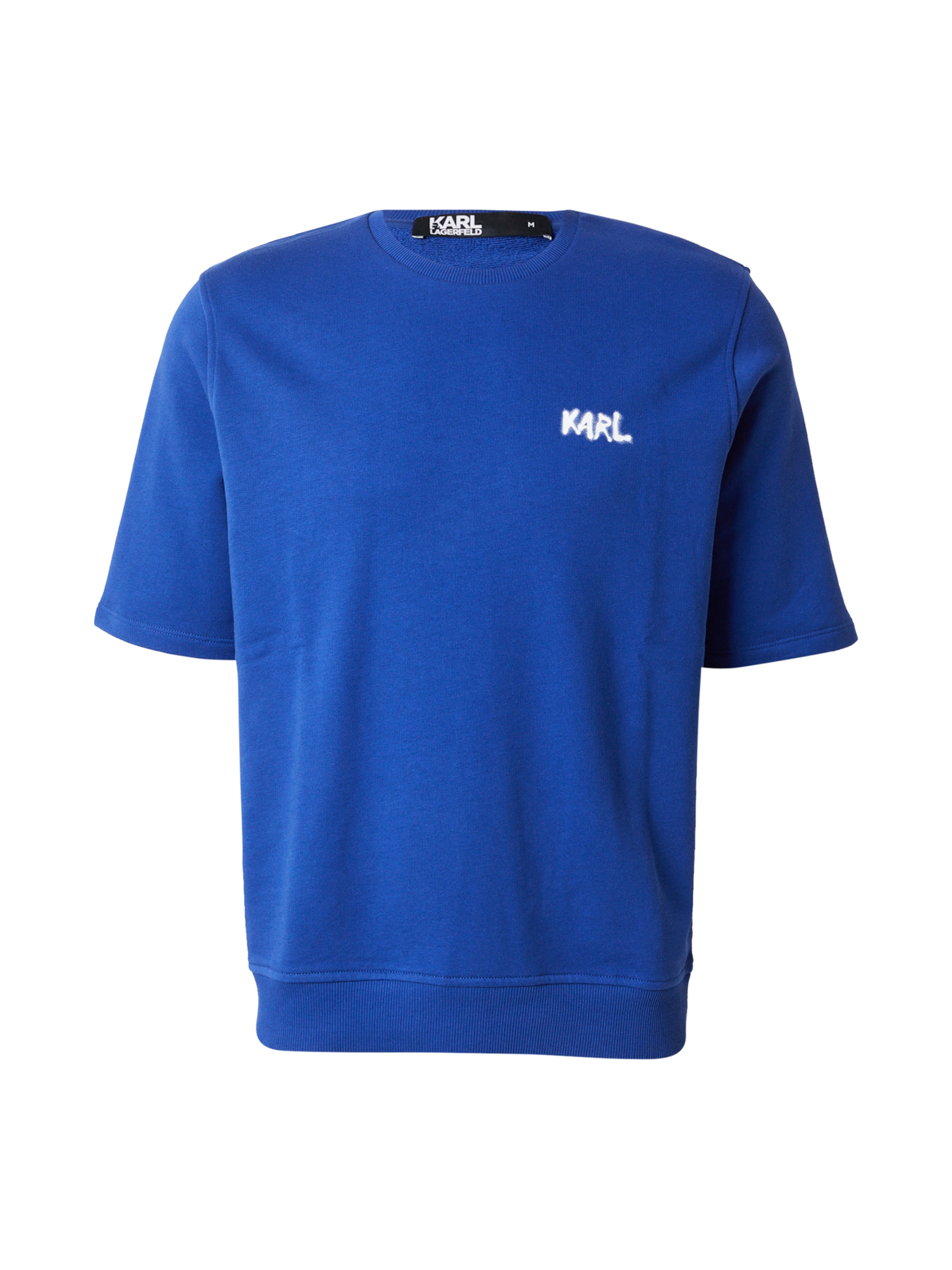 Karl Lagerfeld Mikina - Modrá: predná strana