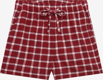 Superdry Loosefit Broek in Rood: voorkant