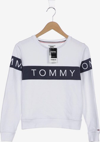Tommy Jeans Sweater S in Weiß: predná strana