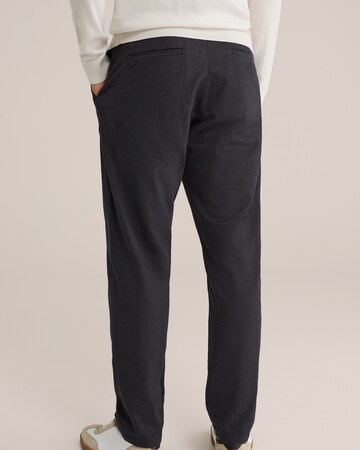 Coupe slim Pantalon chino WE Fashion en bleu