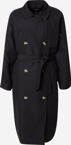 VERO MODA Ανοιξιάτικο και φθινοπωρινό παλτό 'Doreen' σε μαύρο: μπροστά