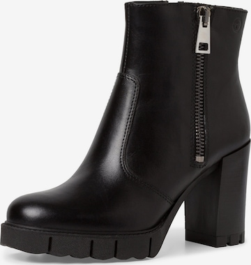 TAMARIS Ankle Boots in Black: front