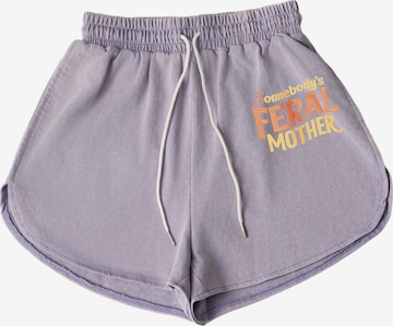 GORHEY Sportbroek in Lila: voorkant