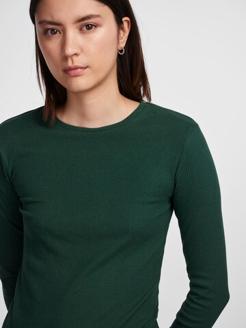 PIECES Shirt 'RUKA' in Green