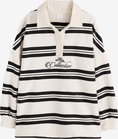 Next Poloshirt in 98 in ecru / schwarz, Produktansicht