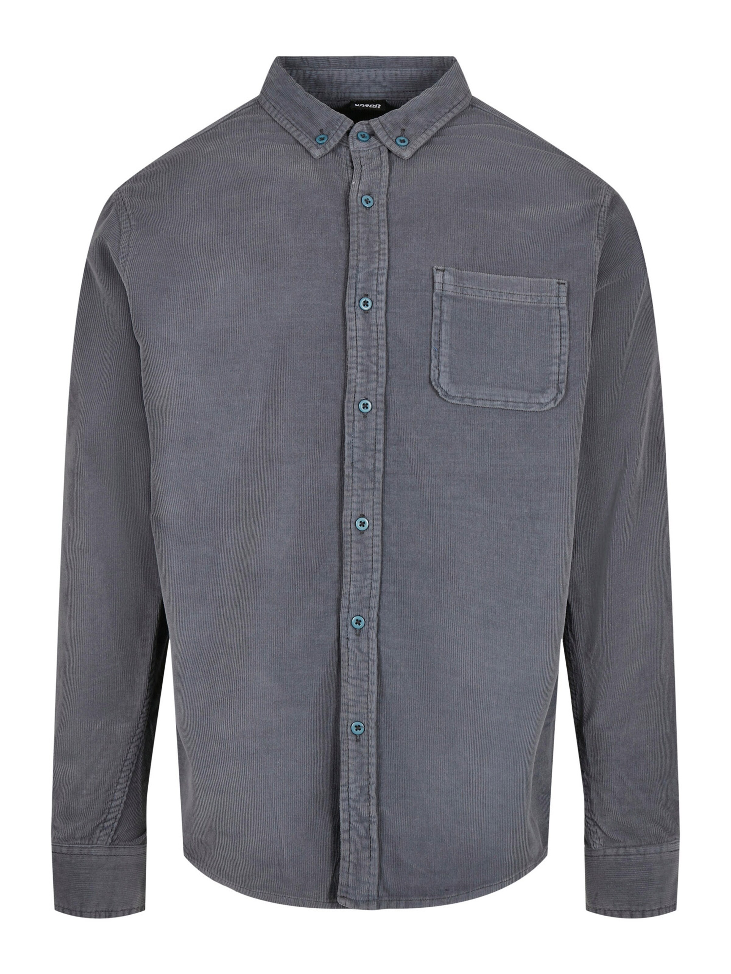 Urban Classics Košile – modrá: přední strana