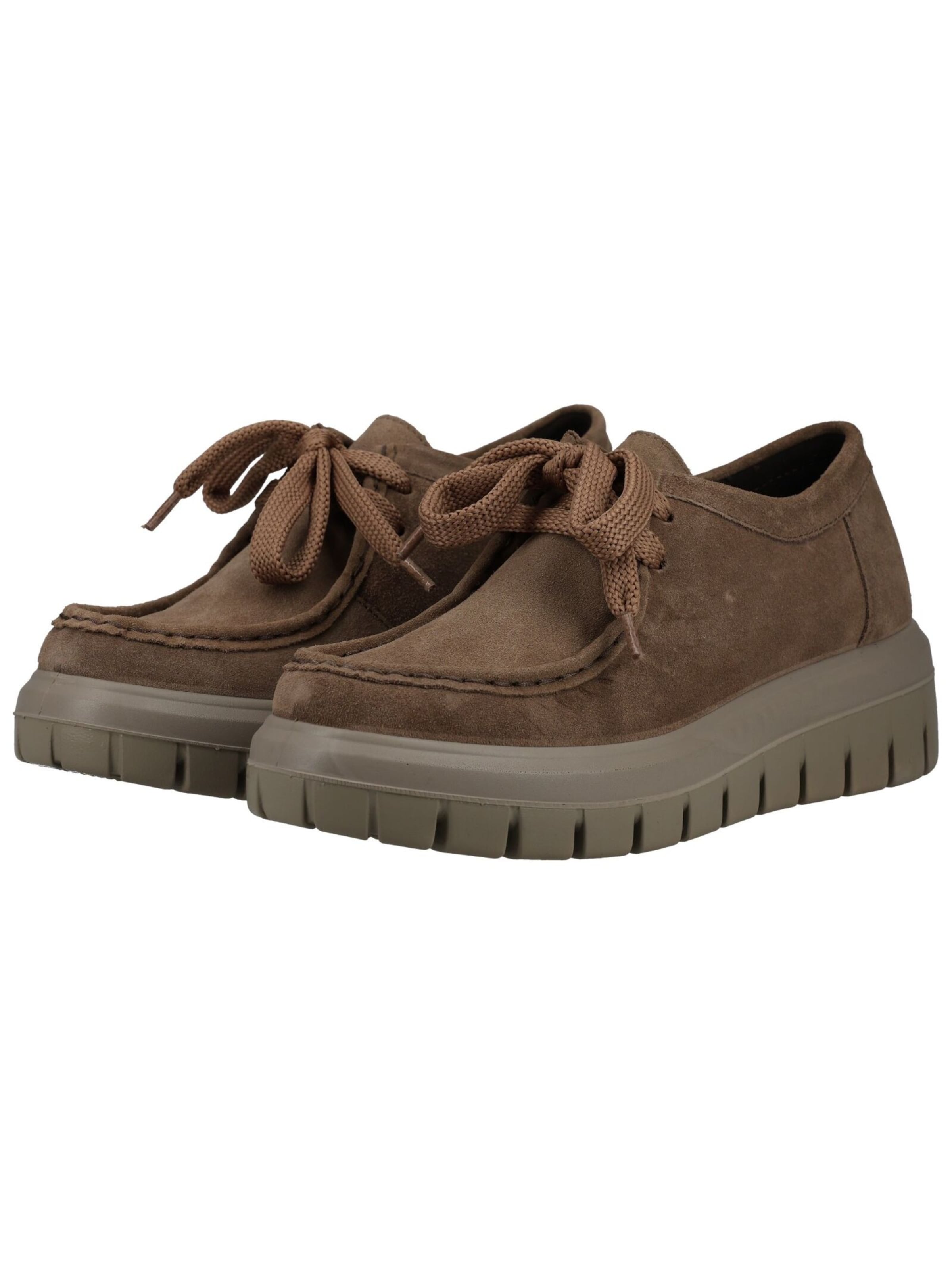 IMAC Lace-Up Shoes in Brown: front
