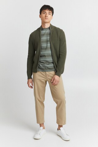 Casual Friday Knit Cardigan 'Kurt' in Green