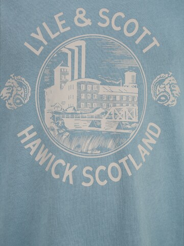 T-Shirt 'HAWICK' Lyle & Scott Big&Tall en bleu