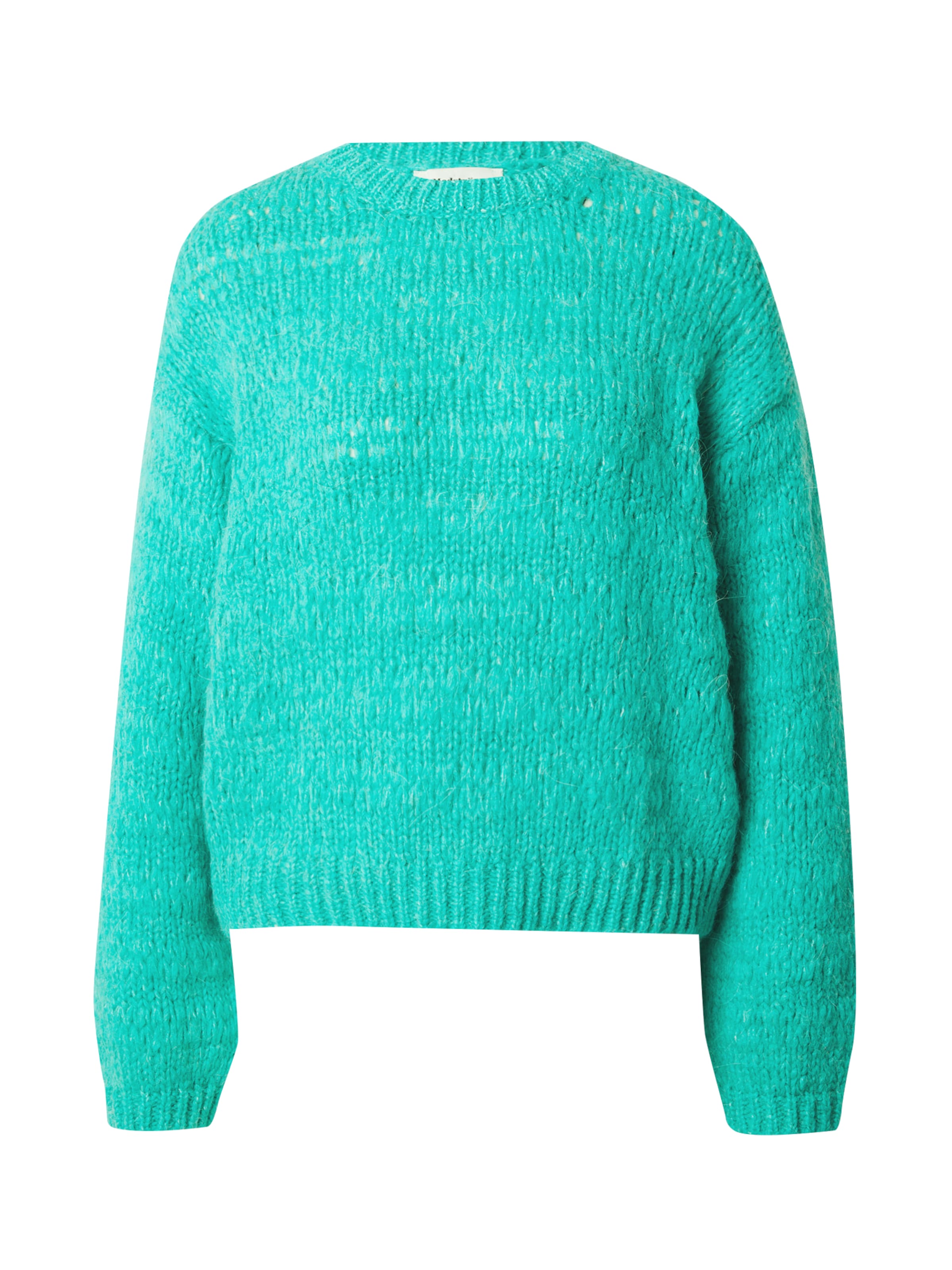 Pullover 'Grover' di modström in verde: frontale