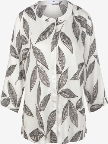 Peter Hahn Blouse in Wit: voorkant