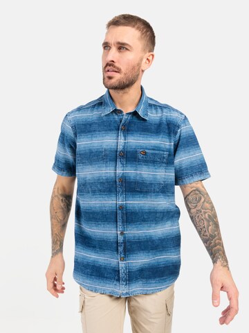CAMEL ACTIVE Regular fit Button Up Shirt in Blue