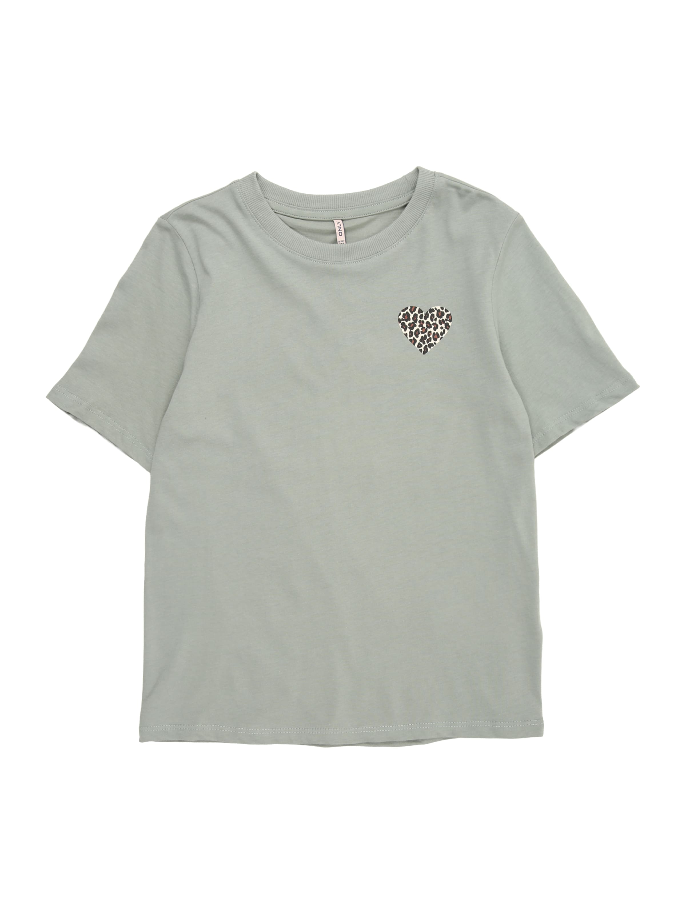 T-Shirt 'KOGREXI' ONLY GIRLS en vert : devant