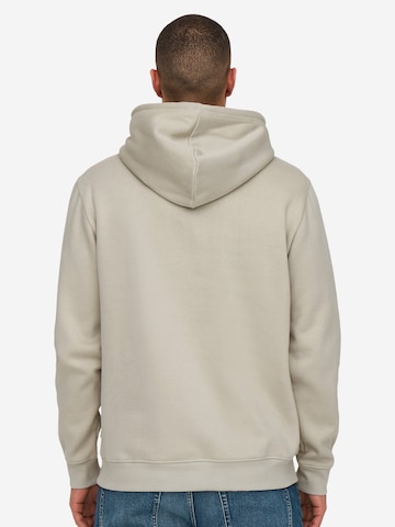 Sweat-shirt 'Connor' Only & Sons en beige