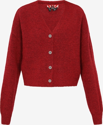 myMo ROCKS Вязаная кофта в Красный: спереди