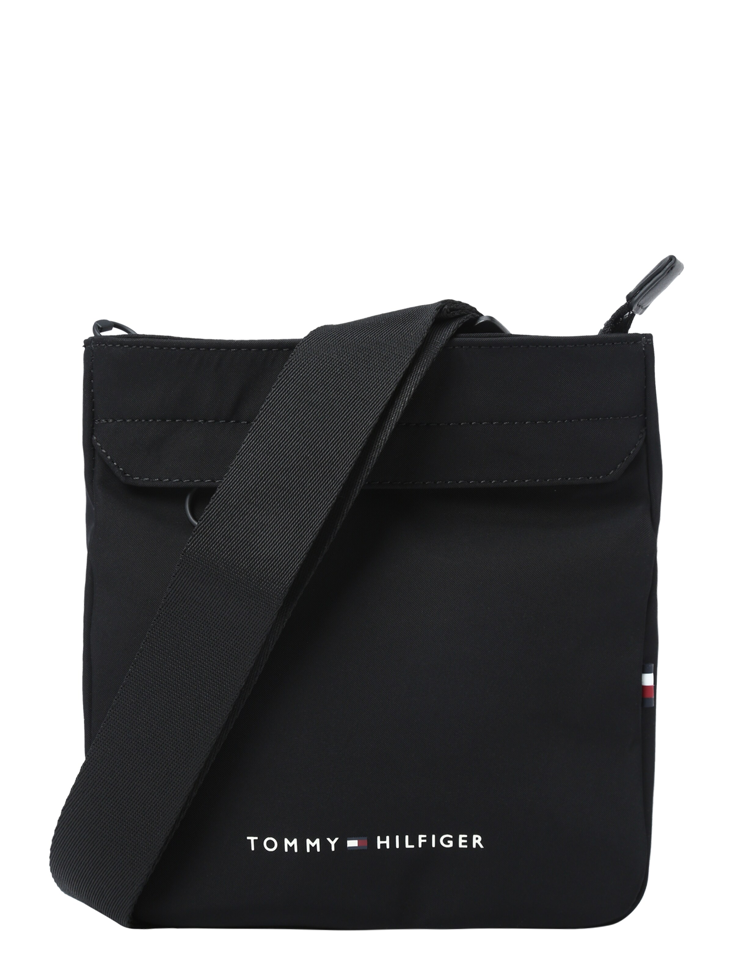 TOMMY HILFIGER Crossbody Bag 'Skyline' in Black: front