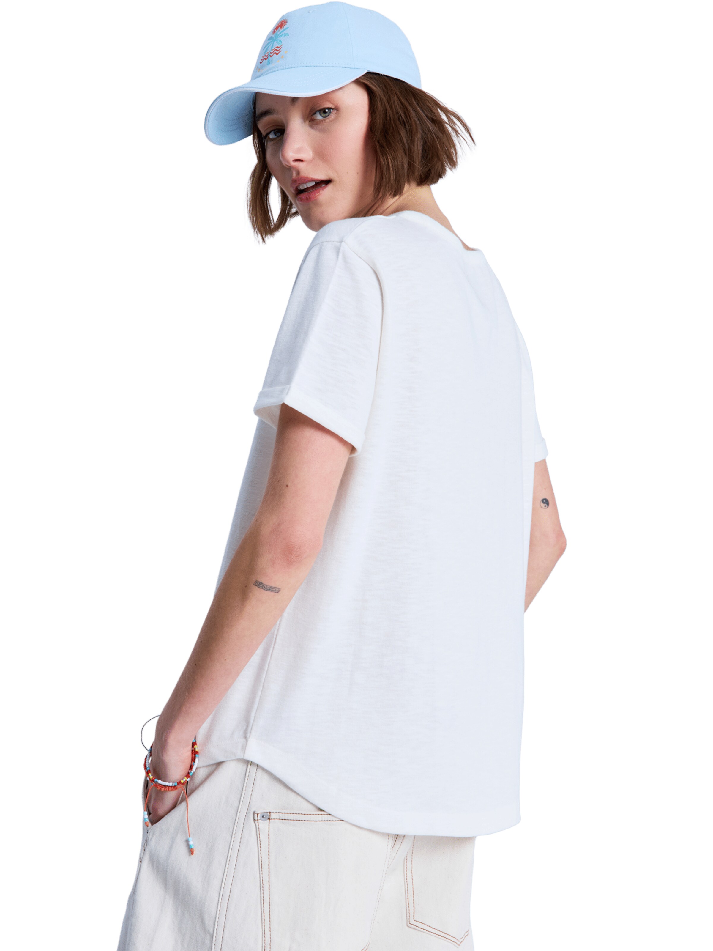 ROXY Shirt 'Oceanwave' in White