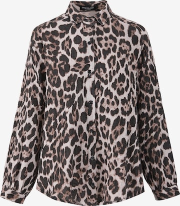 SASSYCLASSY Blouse in Brown: front