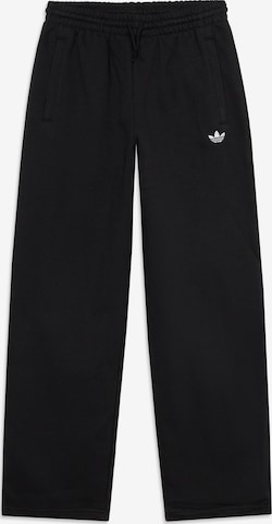 ADIDAS ORIGINALS Lużny krój Spodnie w kolorze czarny: przód