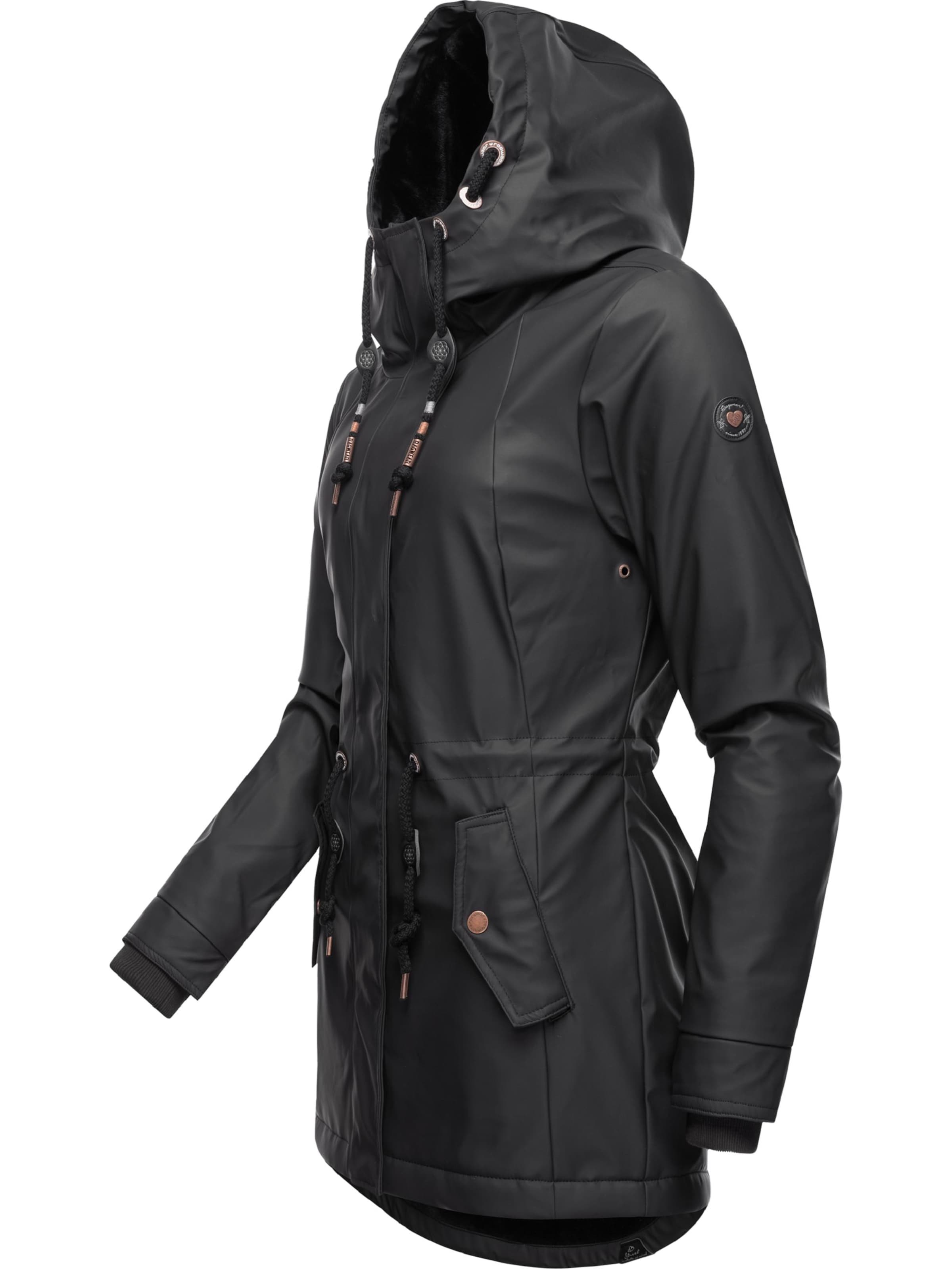 Ragwear Performance Jacket 'Monadis Rainy' in Black