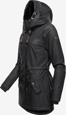 Ragwear Weatherproof jacket 'Monadis Rainy' in Black