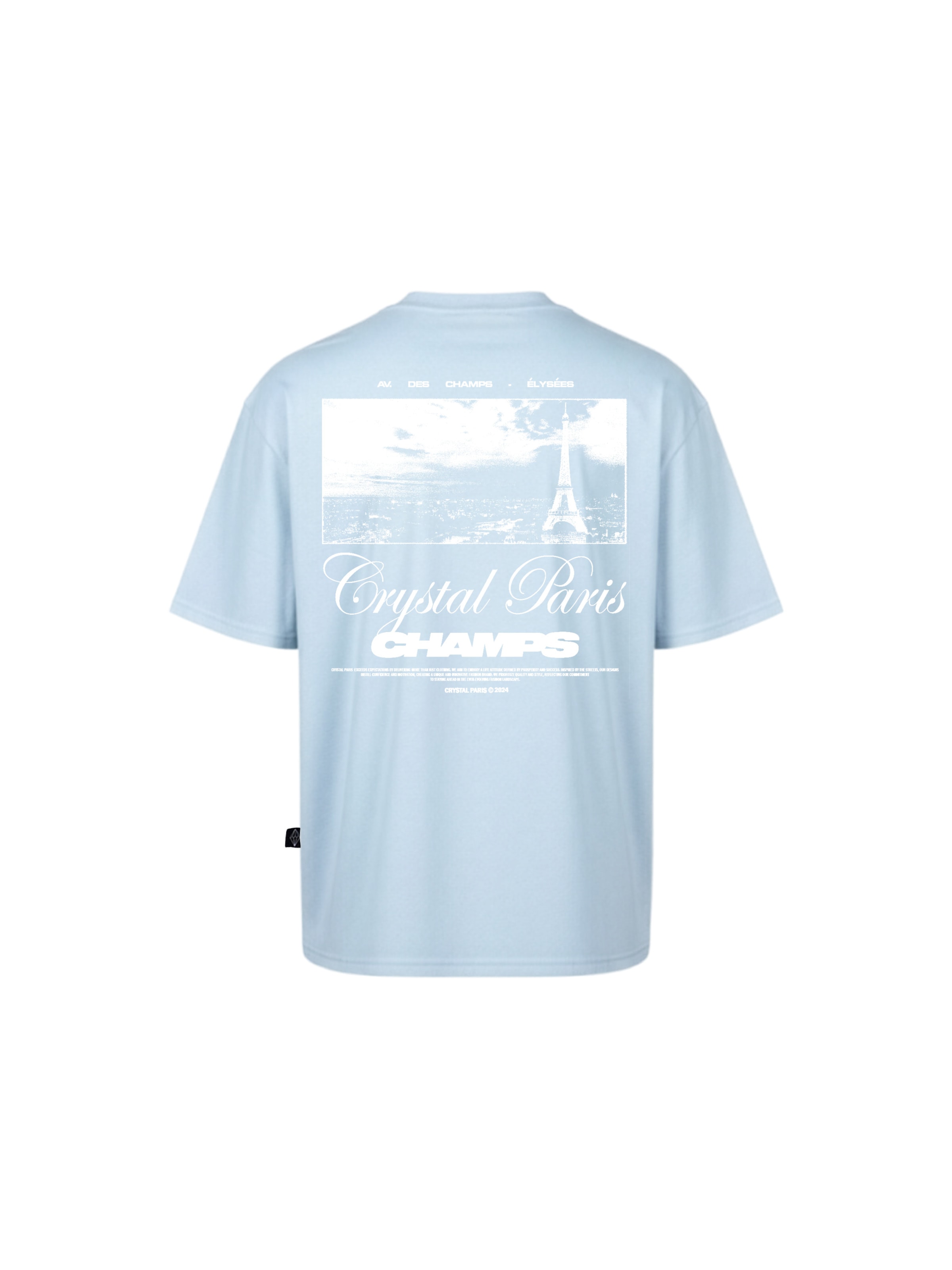 Crystal Paris Shirt 'Laville' in Blauw