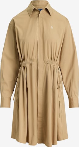 Rochie tip bluză de la Polo Ralph Lauren pe bej: față